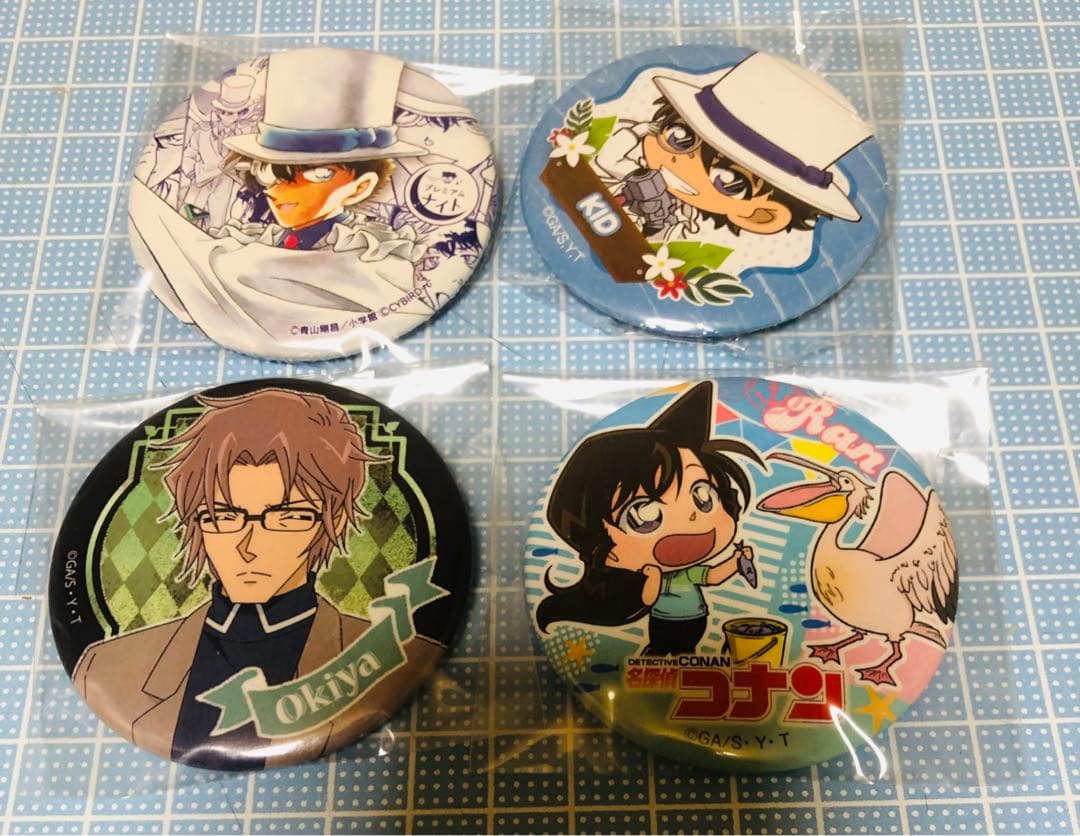 名探偵コナン 缶バッジ プレミアムナイト キッド