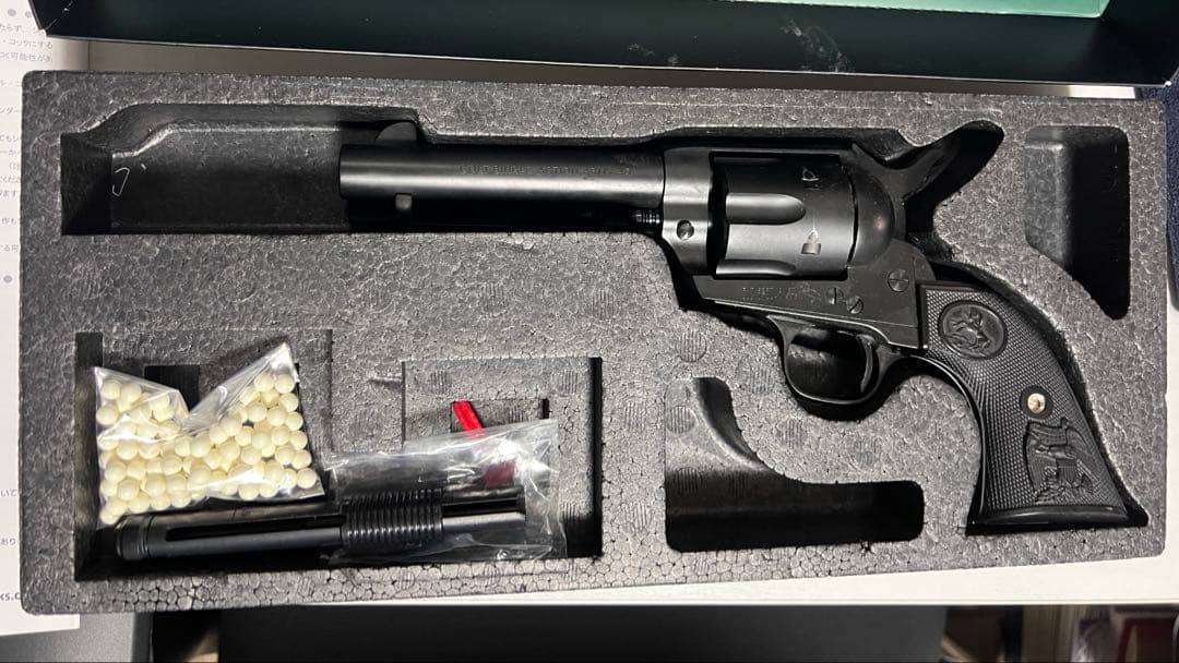 タナカ SAA ペガサス2 シビリアンモデルABS タナカ PEGASAS2 ガスリボルバー コルトSAA 2nd Gen シビリアン 4-3/4