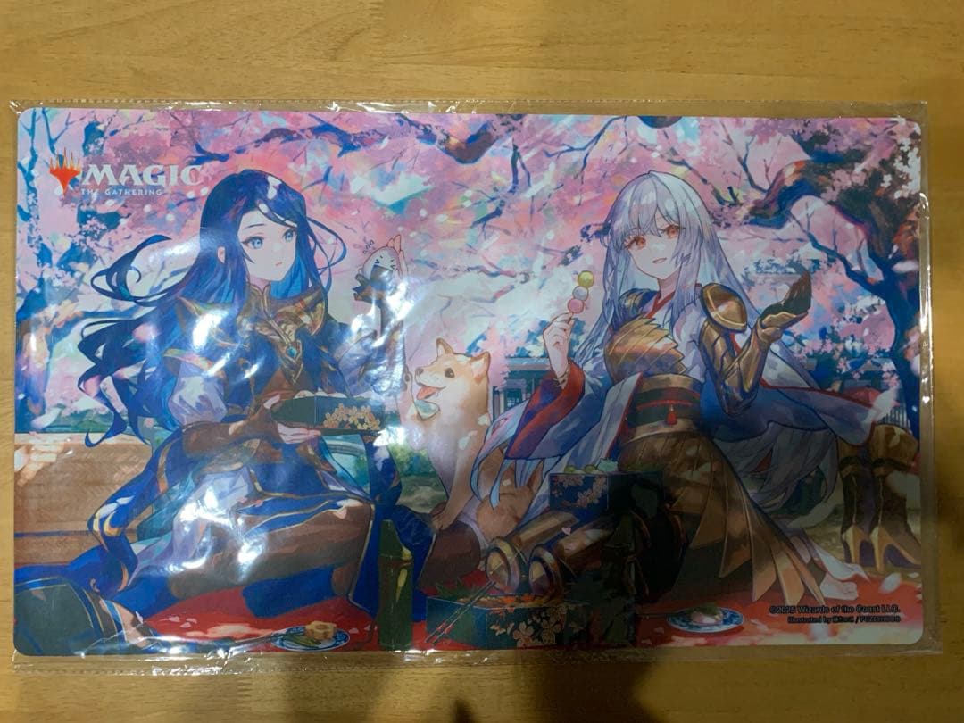 放浪皇のお花見 プレイマット＋ビジュアルボード