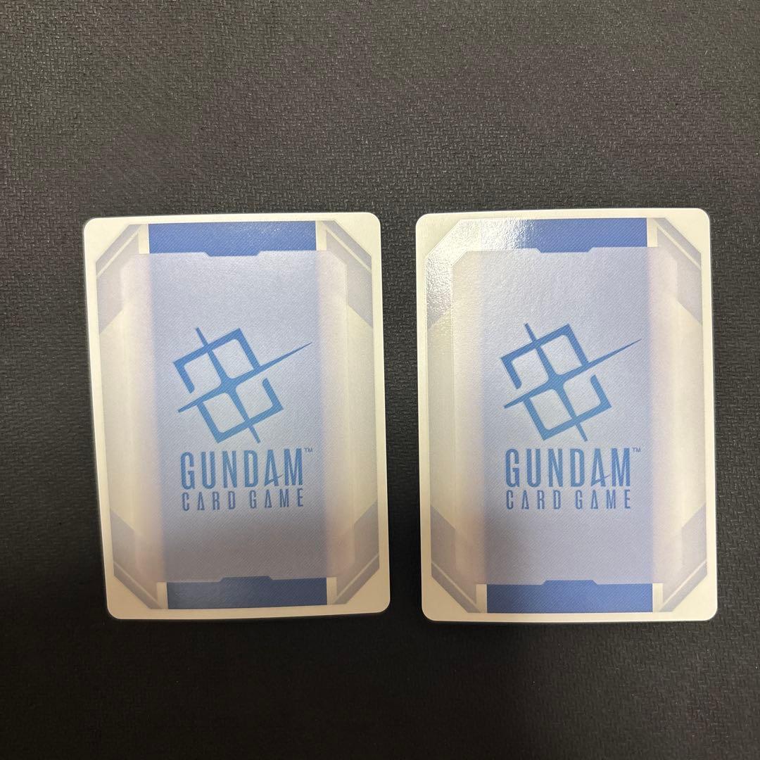 ガンダムカード　覚悟の表れ　β パラレル　2枚セット