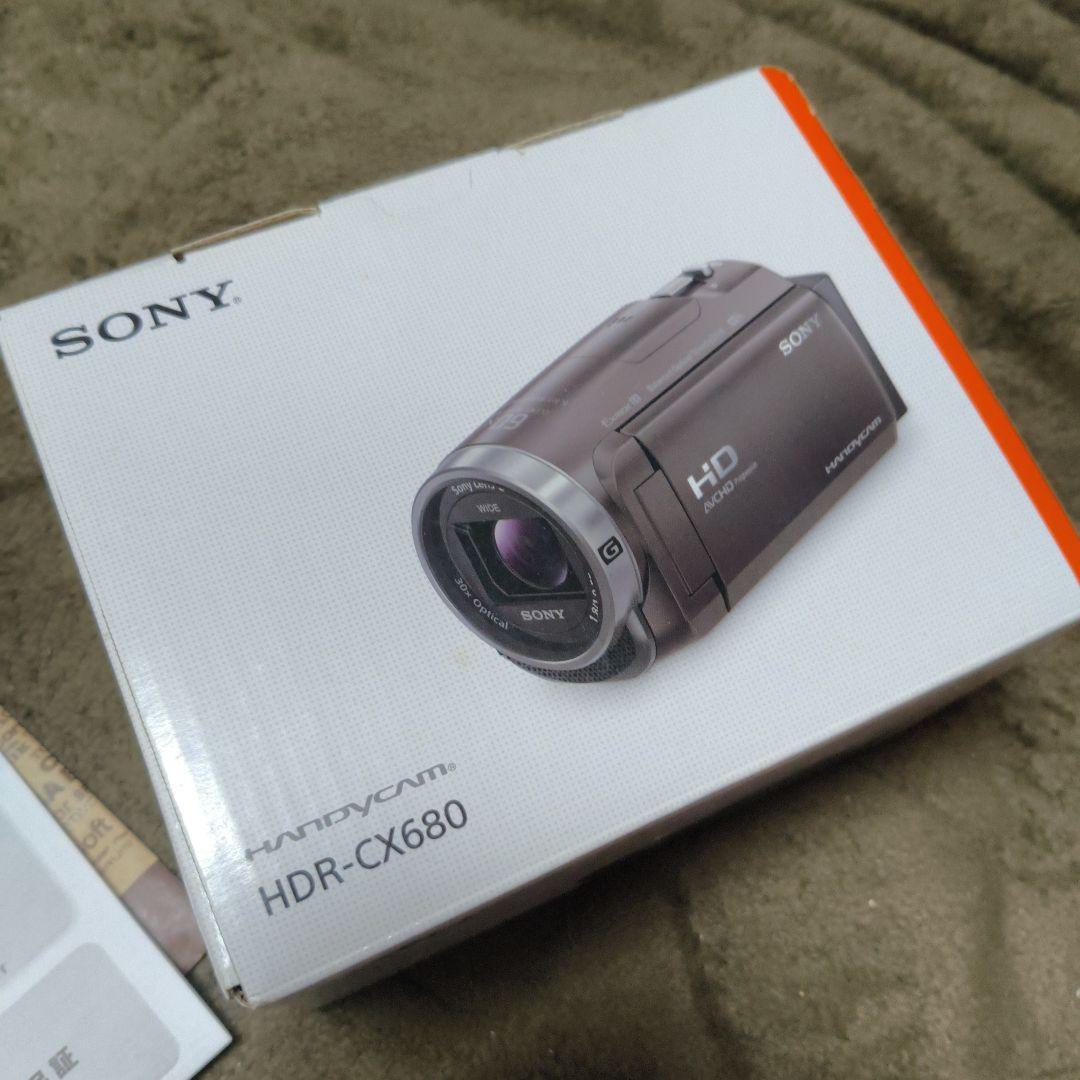 SONY HDR-CX680 ビデオカメラ 本体 Sony Video Camera 2.29 MP (16:9) Handycam HDR-CX680 W White 64GB