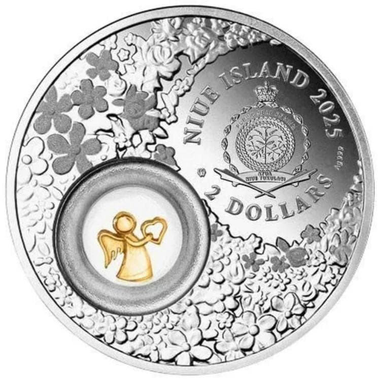 2025年ニウエ ガーディアン・エンジェル プルーフ銀貨 - メルカリ