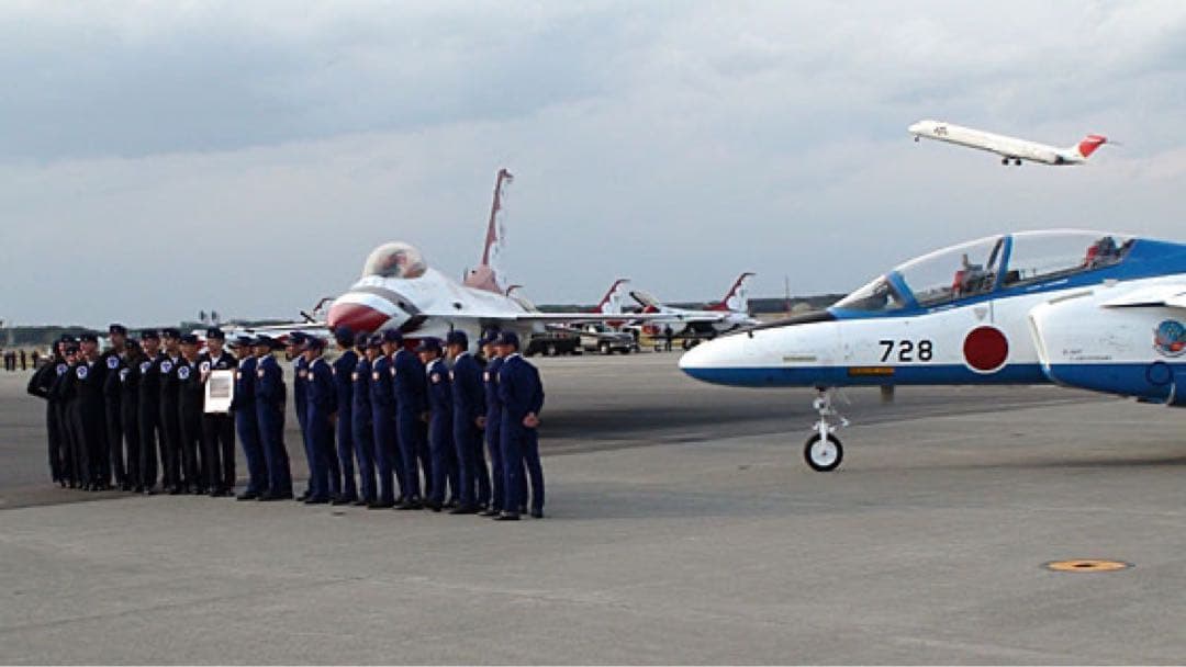 1/48 F-16サンダーバーズ&T-4ブルーインパルス 2009三沢来日時 - メルカリ