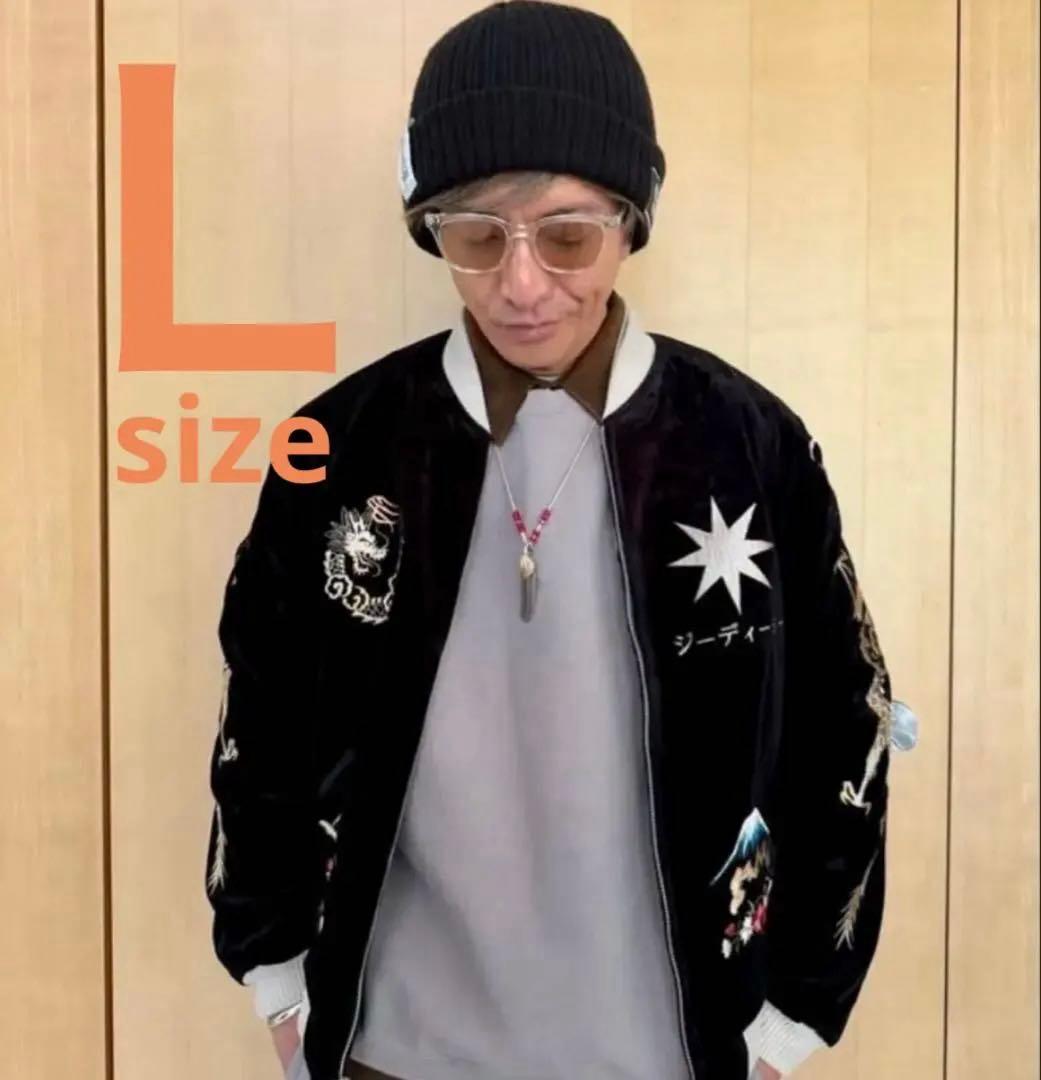 名作　TAILOR TOYO X GDC Souvenir Jacket TAILOR TOYO X GDC】Velveteen × Acetate Souvenir Jacket “PHOENIX” × “AL