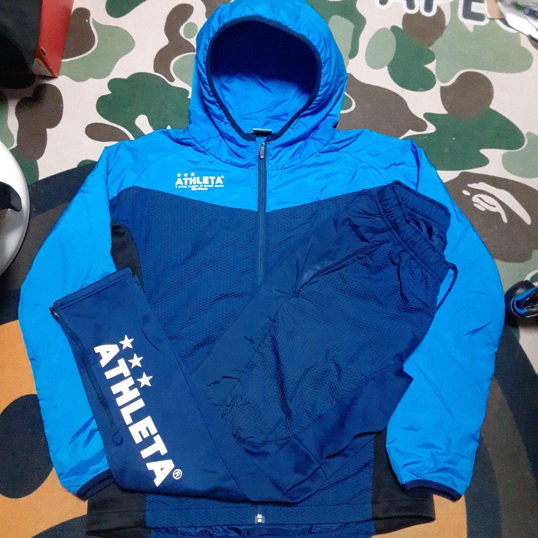 ATHLETA アスレタ 中綿セットアップ 上下ジャージ - メルカリ