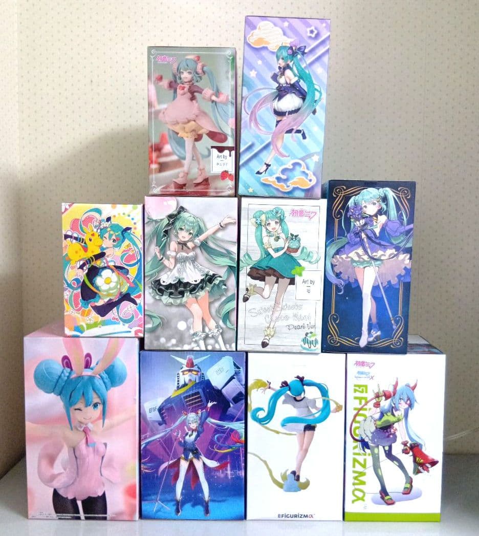 限定価格！　初音ミク　フィギュア　10点