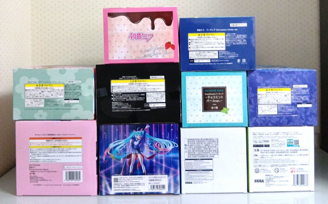 限定価格！　初音ミク　フィギュア　10点