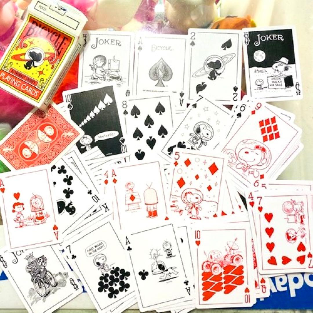 BICYCLE SNOOPY スヌーピー トランプ - メルカリ