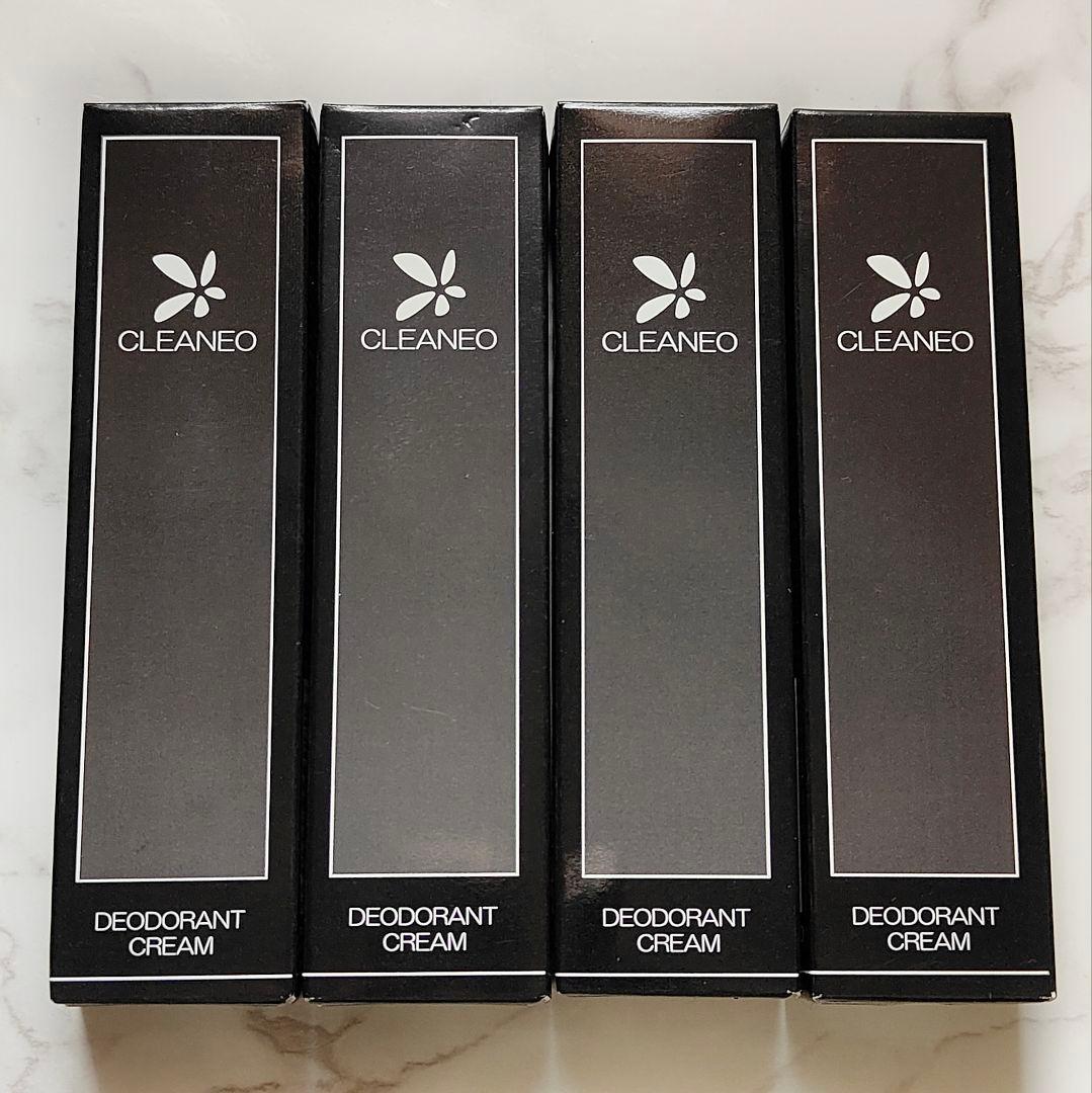 【新品未開封】CLEANEO クリアネオ デオドラントクリーム 30g×4本 Amazon.co.jp: 【シリーズ累計220万本】 クリアネオ わきがクリーム