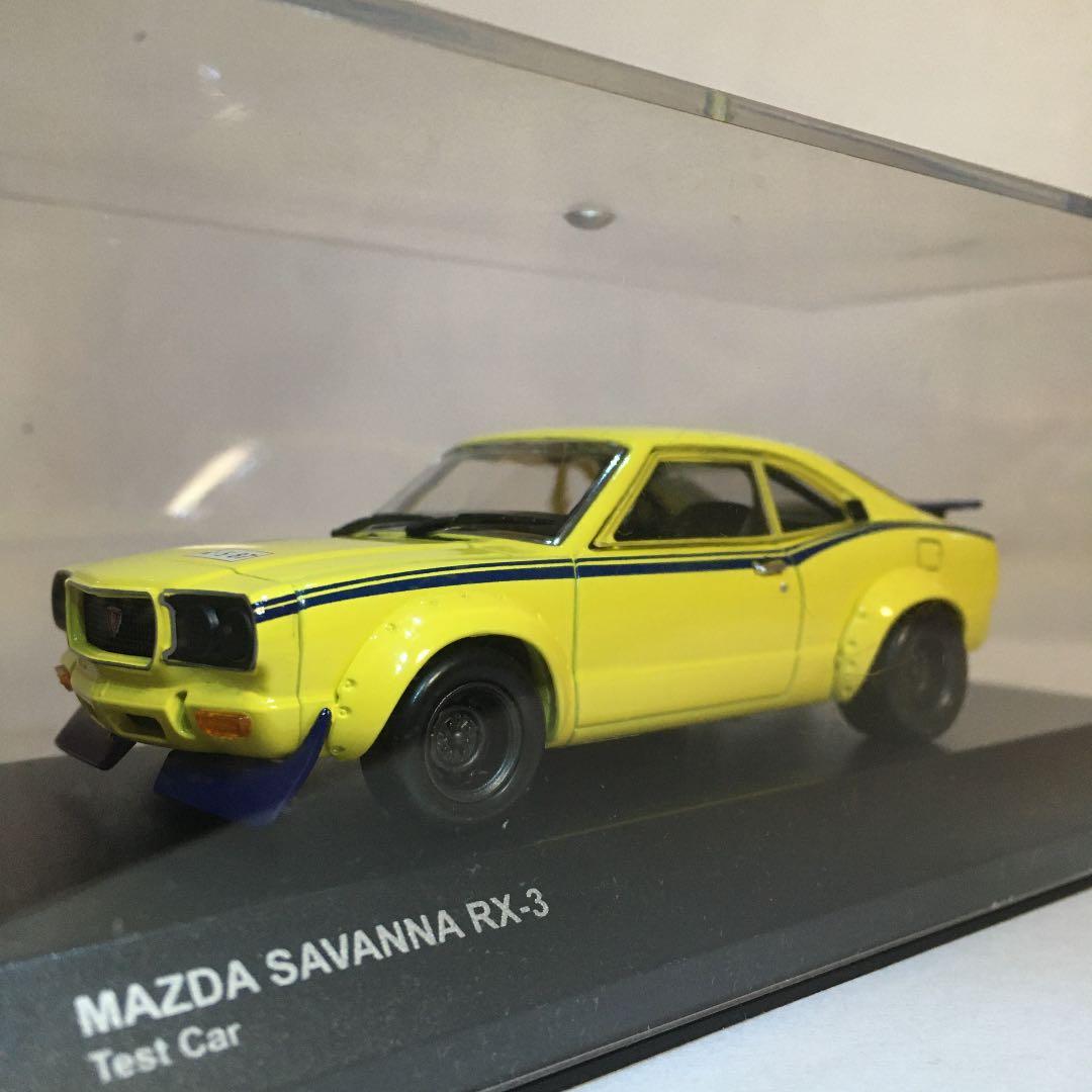 1/43 京商⭐️マツダ サバンナ RX−3 レーシング テストカー✨ケース