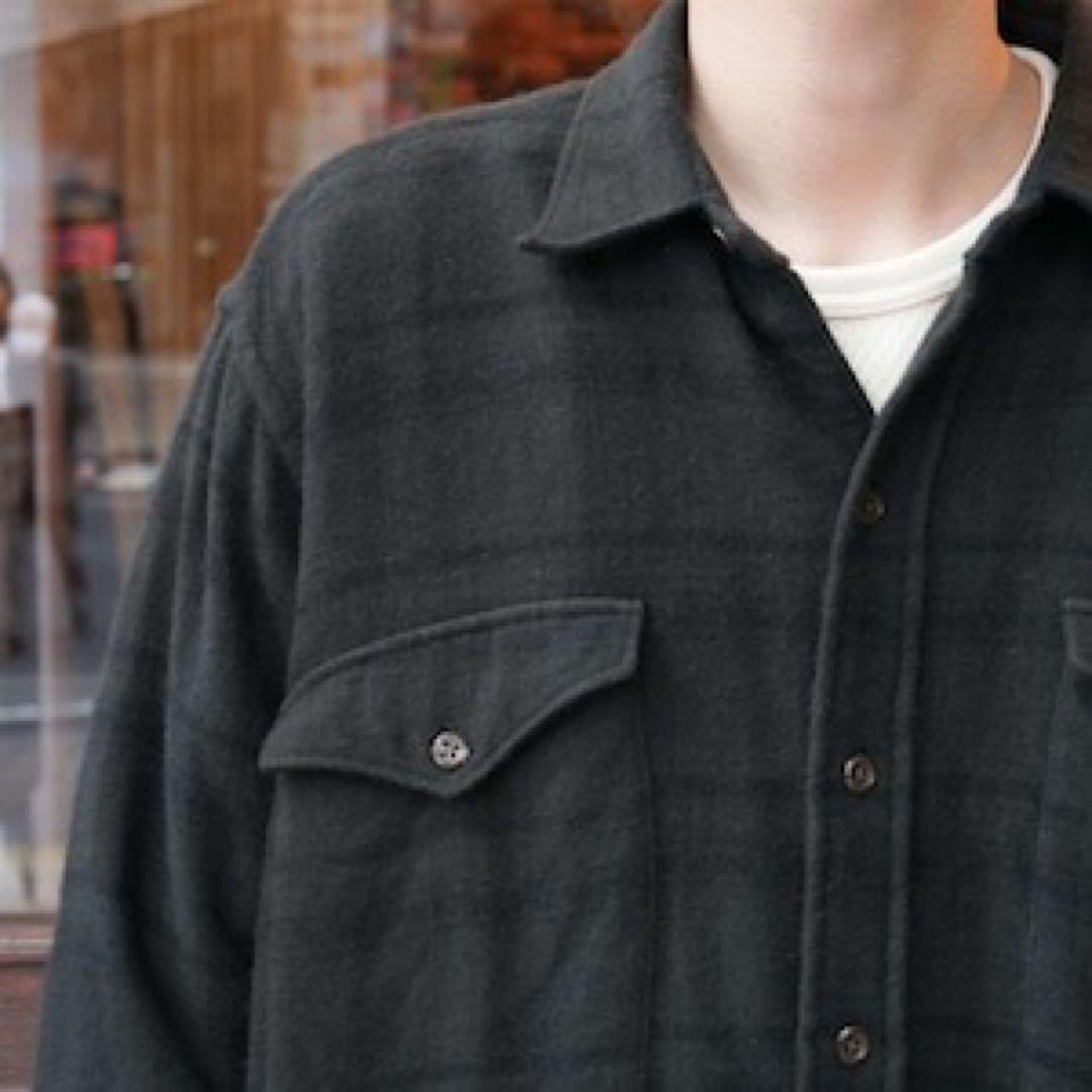 MAATEE&SONS 25AW CASHEMERE NEL SHIRTS 2 - メルカリ