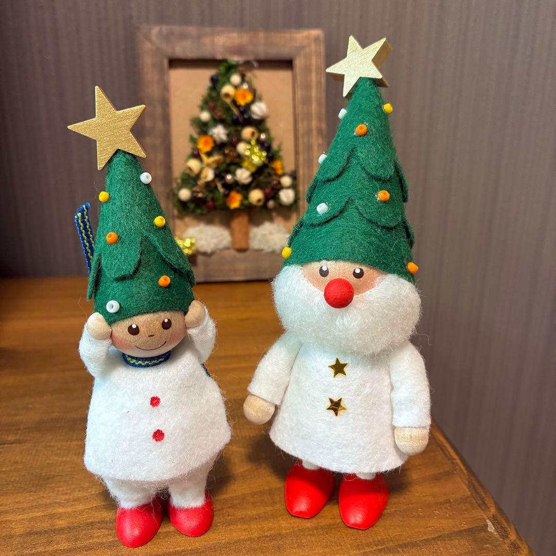 ノルディカニッセ 店舗 限定 ツリー帽子のサンタ 男の子 - メルカリ