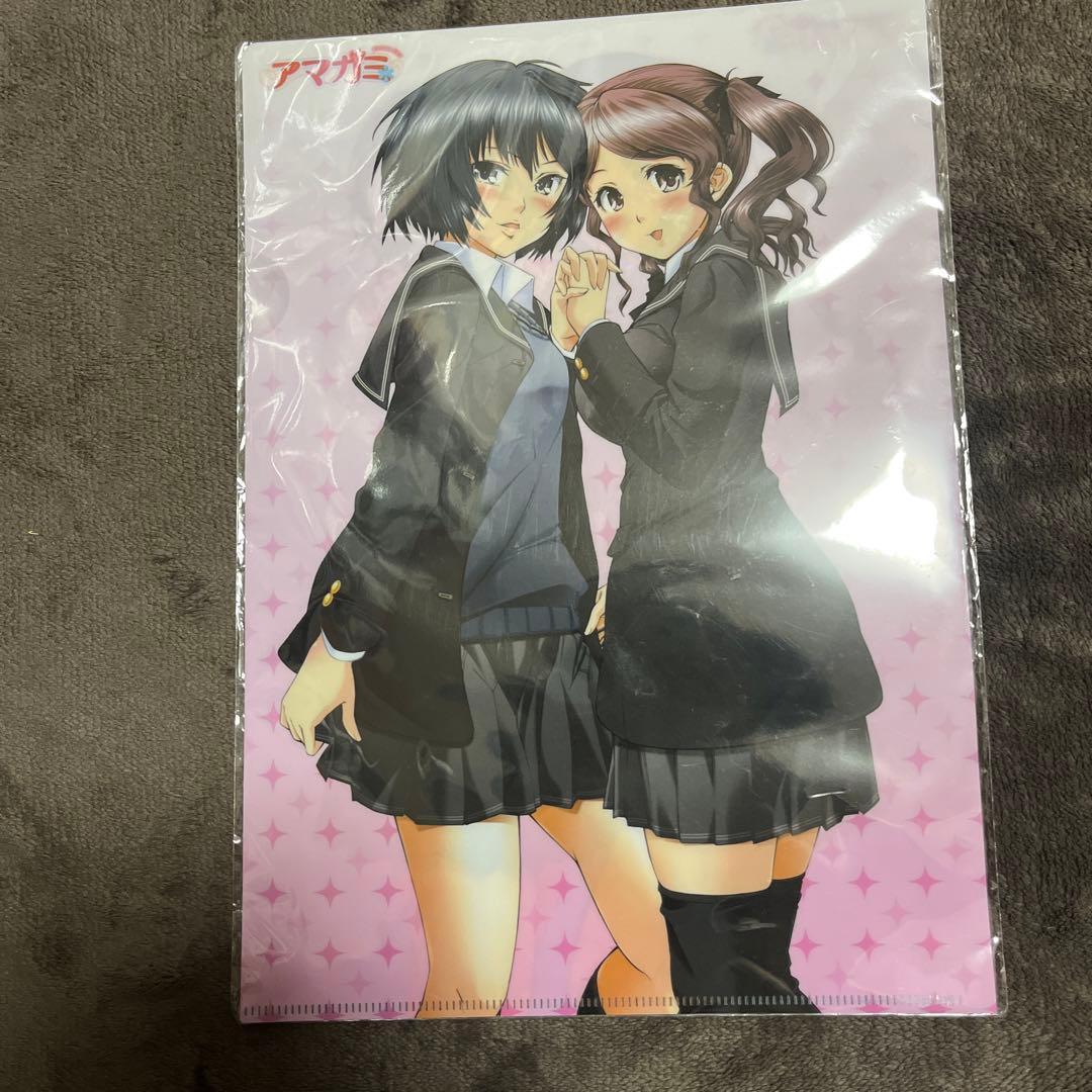 アマガミ クリアファイル 梨穂子＆はるか 紗江＆逢 - メルカリ