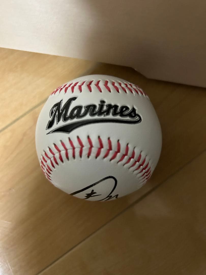 千葉ロッテ 西川史礁 直筆サインボール - メルカリ