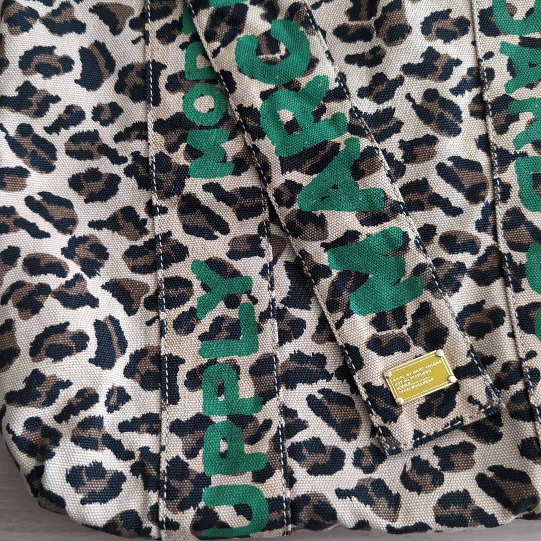 マークジェイコブス トートバッグ ショルダーバッグ レオパード ヒョウ