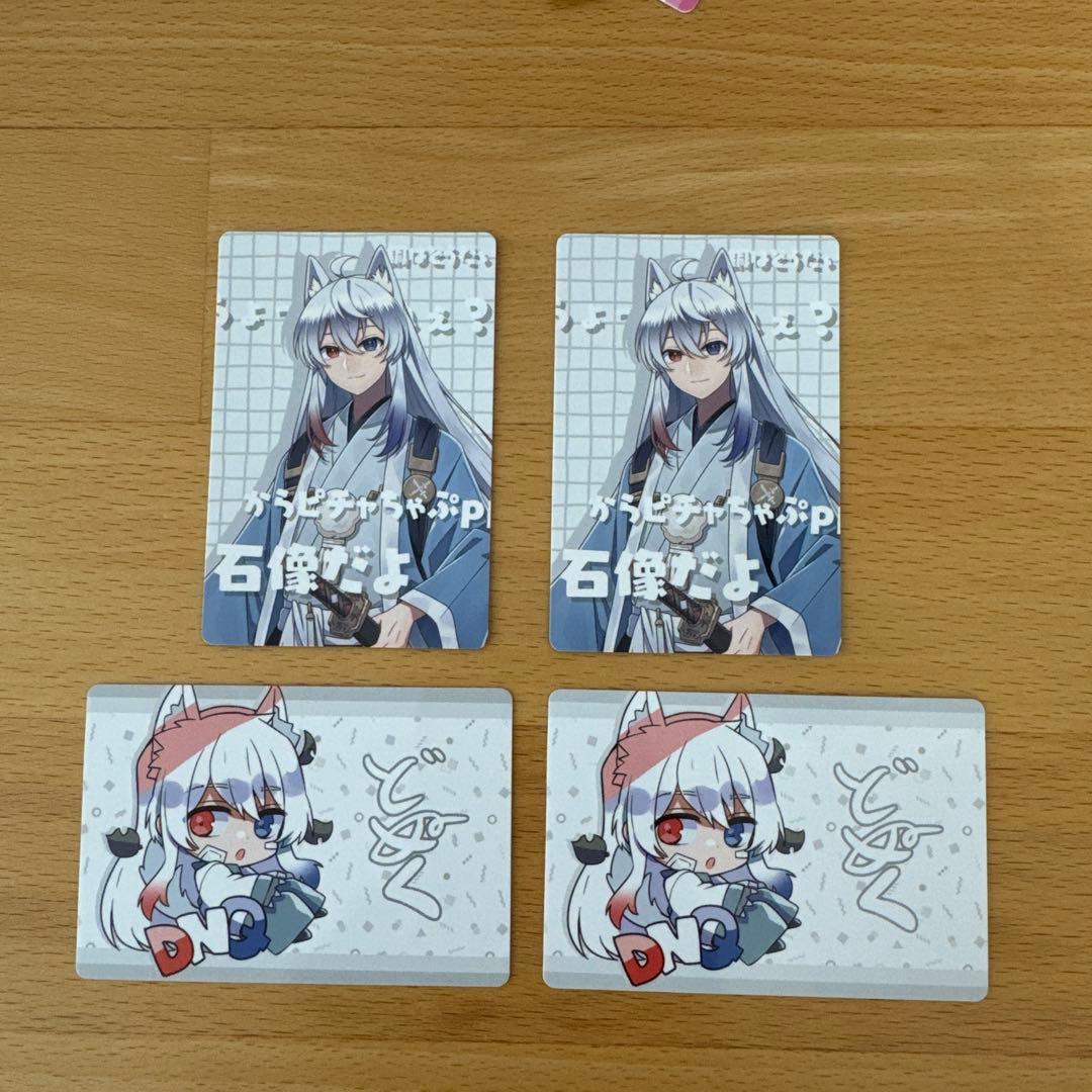 カラフルピーチ トレーディングカード どぬく 展示会 からぴち - メルカリ