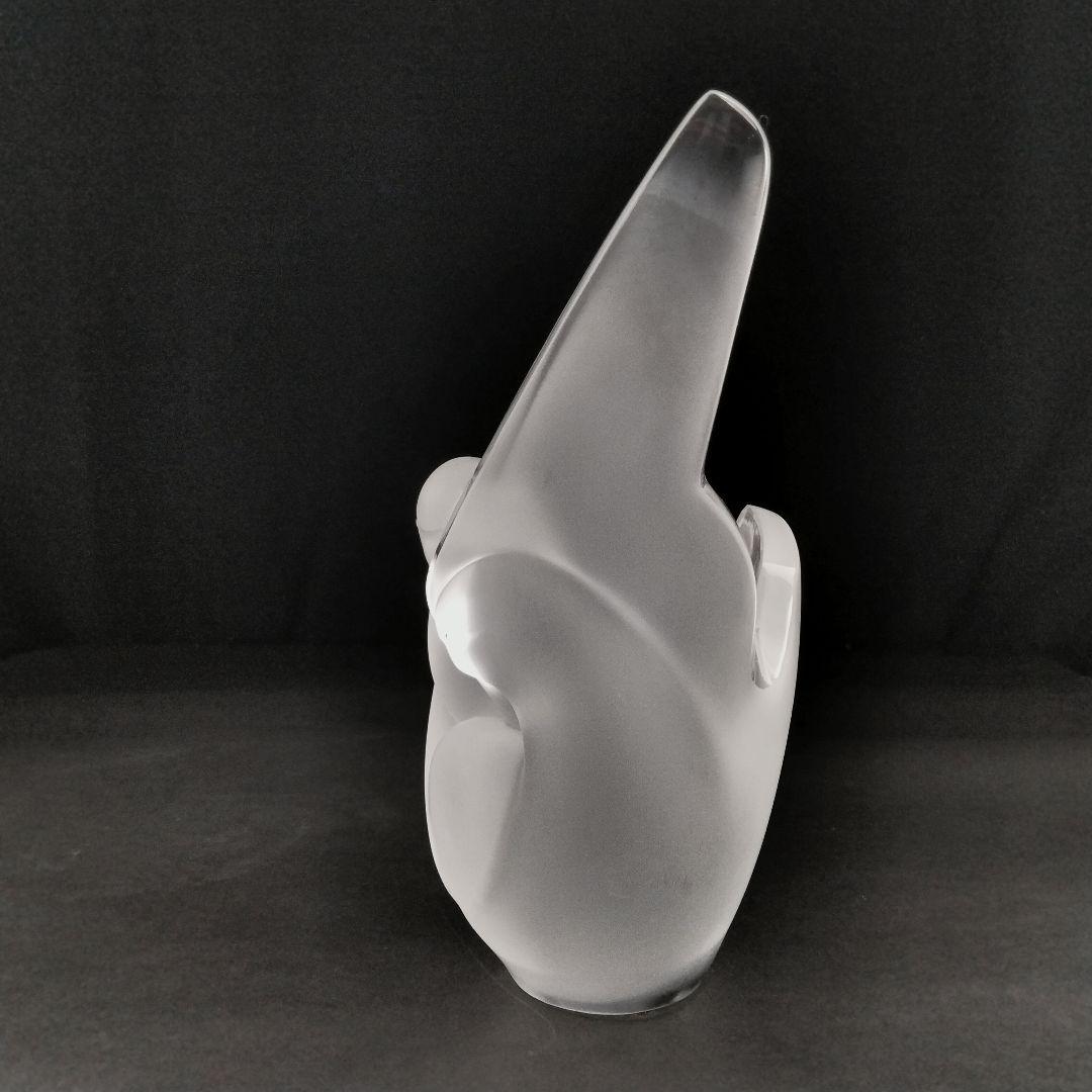 R145 ラリック シルヴィー フラワーベース 鳥 フロステッド - メルカリ