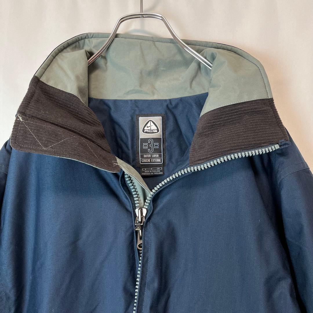 90s NIKEACG スノボーウェア セットアップ ブルー tech s - メルカリ