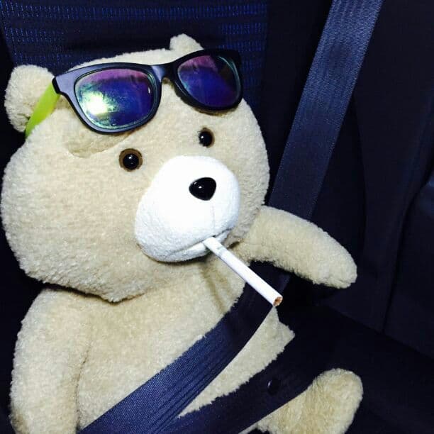 テッドの人形 Amazon.co.jp: 海外版 TED テッド 16インチ 喋るぬいぐるみ 等身大