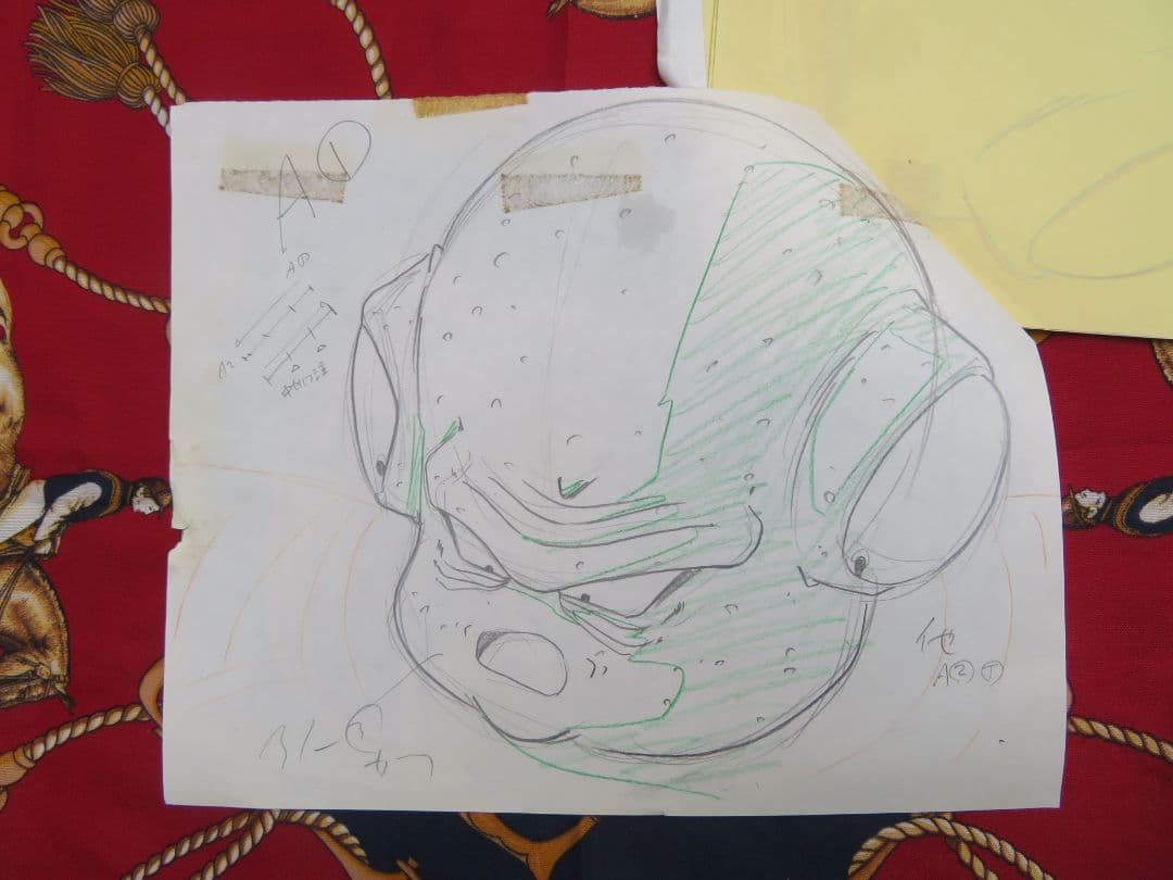 メ*ロ様 ドラゴンボール クルド セル画 原画 当時品 当時物 ドラゴンボール 動画(セル画の下絵) 原画 孫悟空 孫悟飯を出張