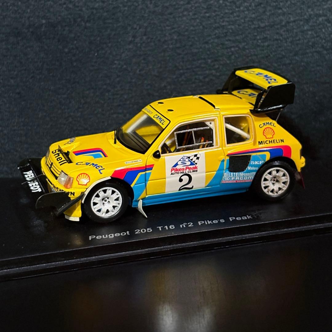 デカール加工品 1/43 Spark プジョー 205 T16 パイクスピーク - メルカリ