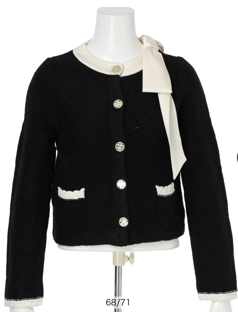 新品未開封】リランドチュール MARIEBELLEコラボリボンニット