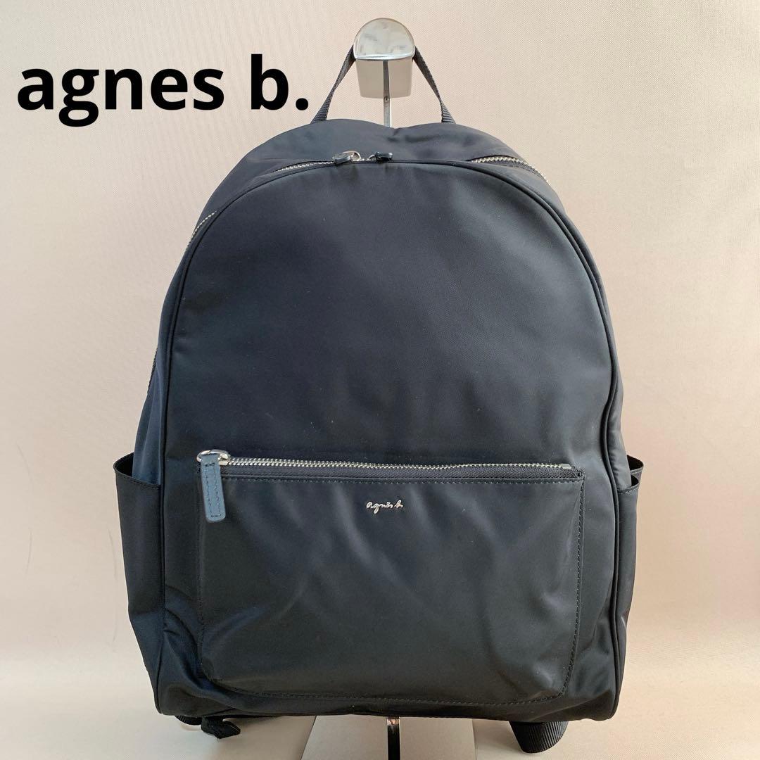 アニエスベー リュック バックパック RAS13-04 黒ナイロン A4可 バックパック RAS13－04 ｜agnès b. VOYAGE FEMME（アニエスベー
