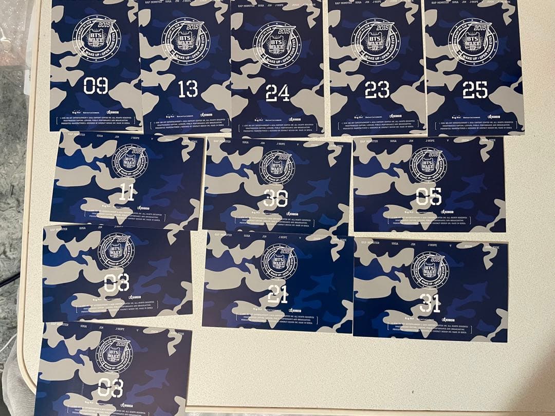 BTS wake up 2015 ツアー ランダムフォト 12枚セット - メルカリ