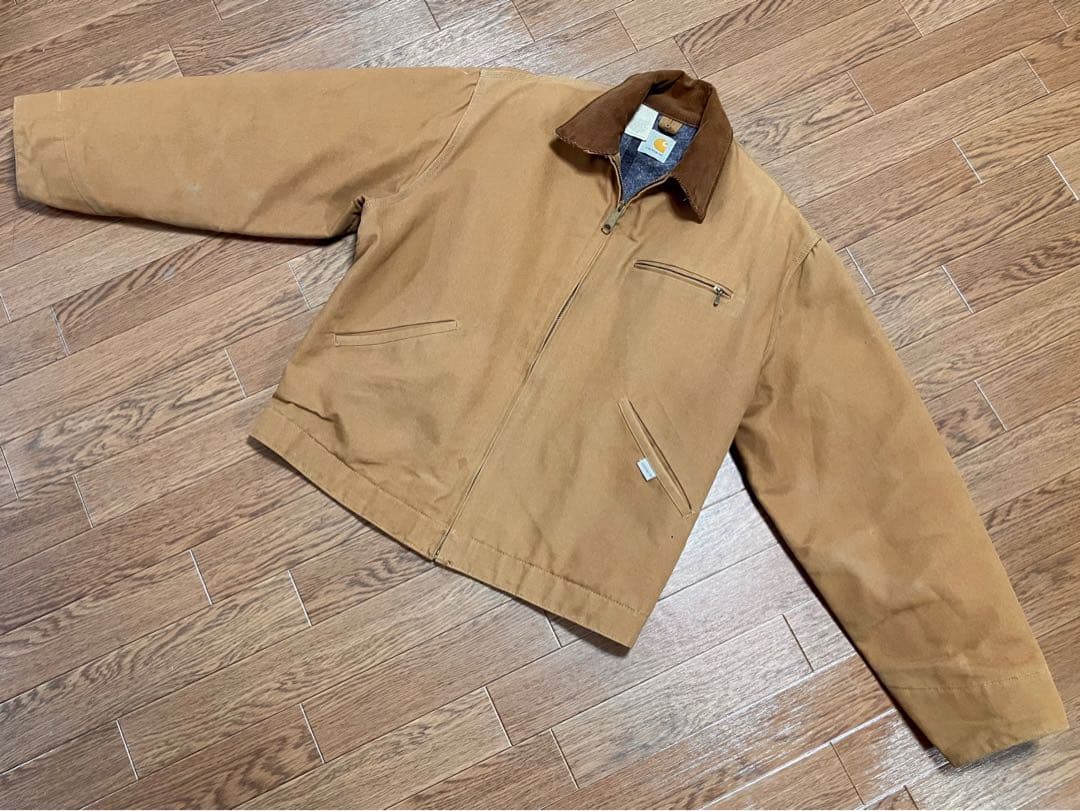 80s カーハート デトロイトジャケット M 星タグ carhartt 未洗い