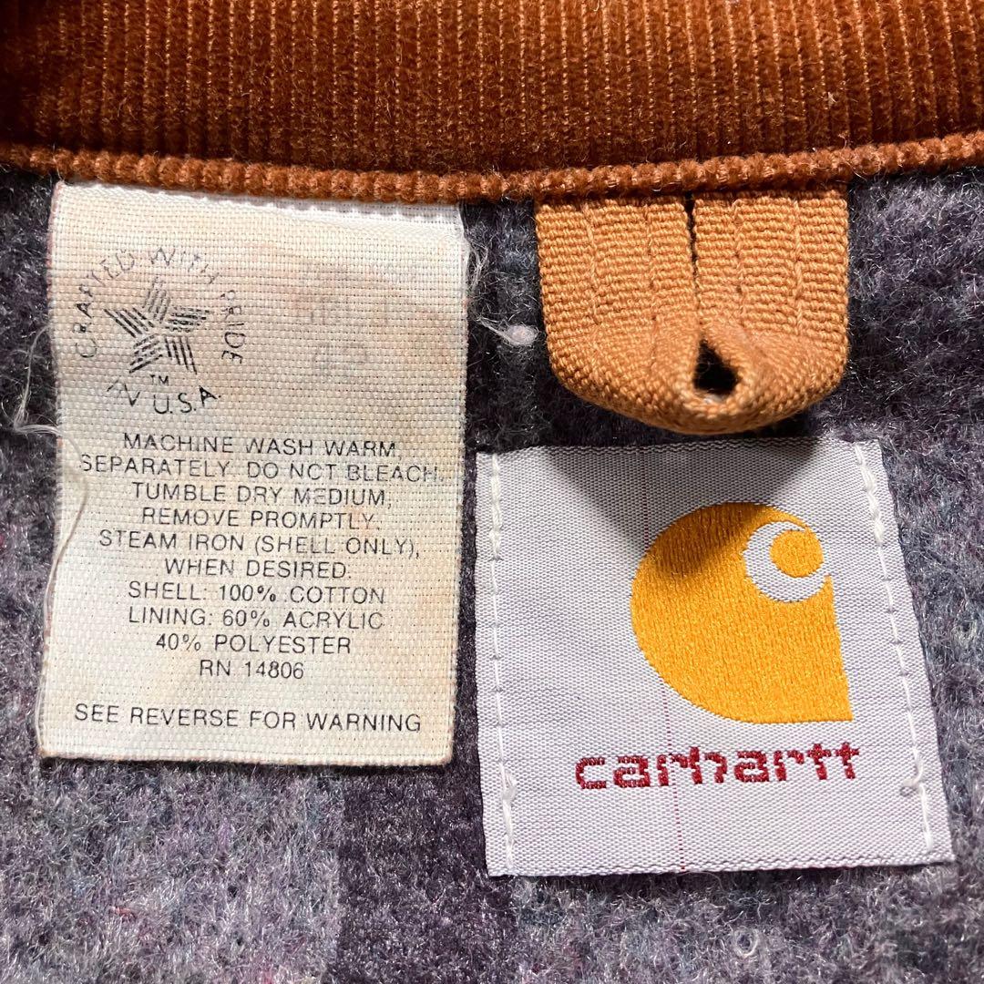 80s カーハート デトロイトジャケット M 星タグ carhartt 未洗い
