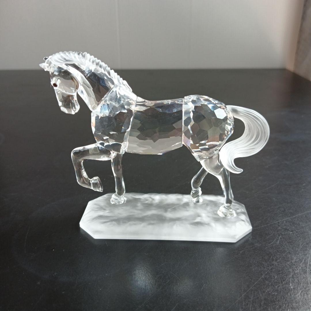 スワロフスキー Swarovski クリスタル ホース 馬 - メルカリ