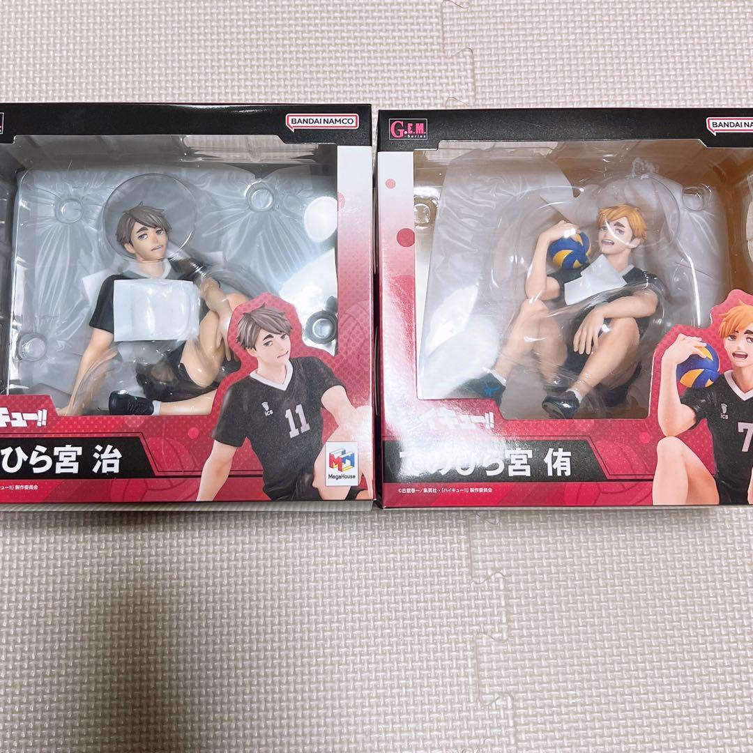 ハイキュー!! ** 宮侑 ** 宮治 ** てのひら ** フィギュア - メルカリ
