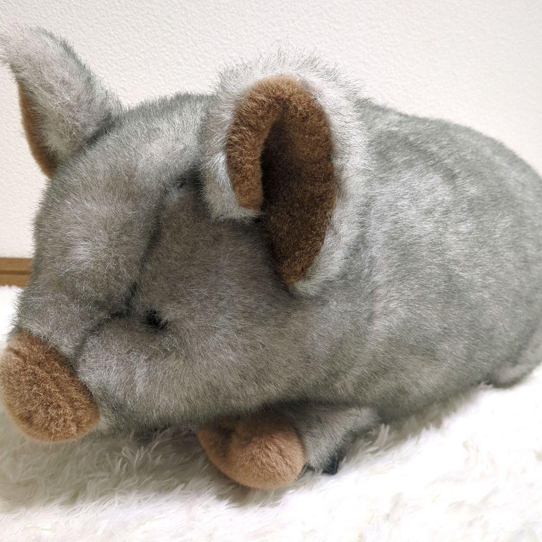 廃盤】トイザらス リアルぬいぐるみ ブタ animal alley - メルカリ