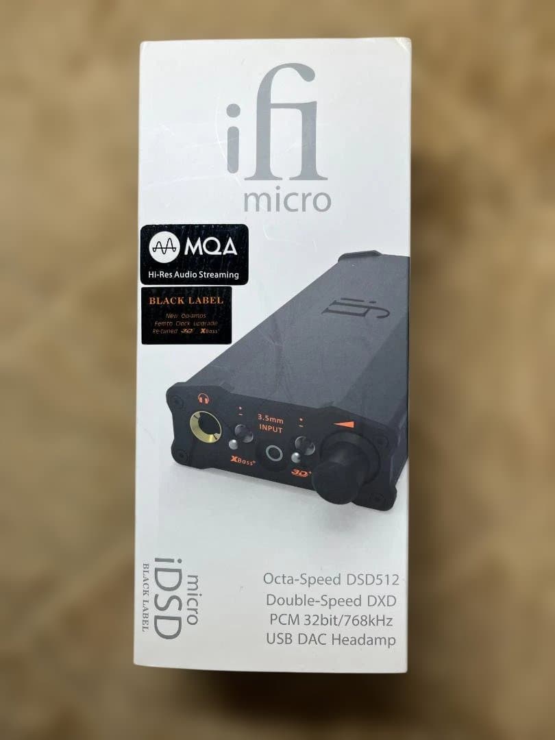 iFi micro iDSD Black Label ヘッドホンアンプ DAC Amazon.co.jp: iFi Audio ヘッドホンアンプ・DAC iFi micro iDSD Black