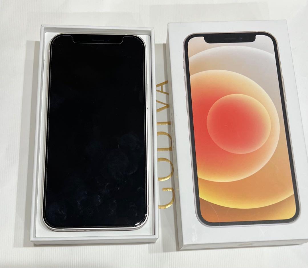 Apple iPhone 12 mini 64gb ホワイト 箱付き - メルカリ