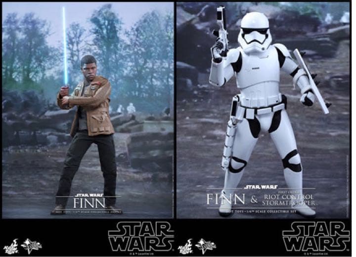 ホットトイズ　スター・ウォーズ　フィン&ファースト・オーダー ストームトルーパー