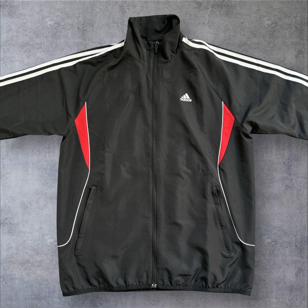 美品 adidas セットアップ ナイロンジャケット XLサイズ - メルカリ