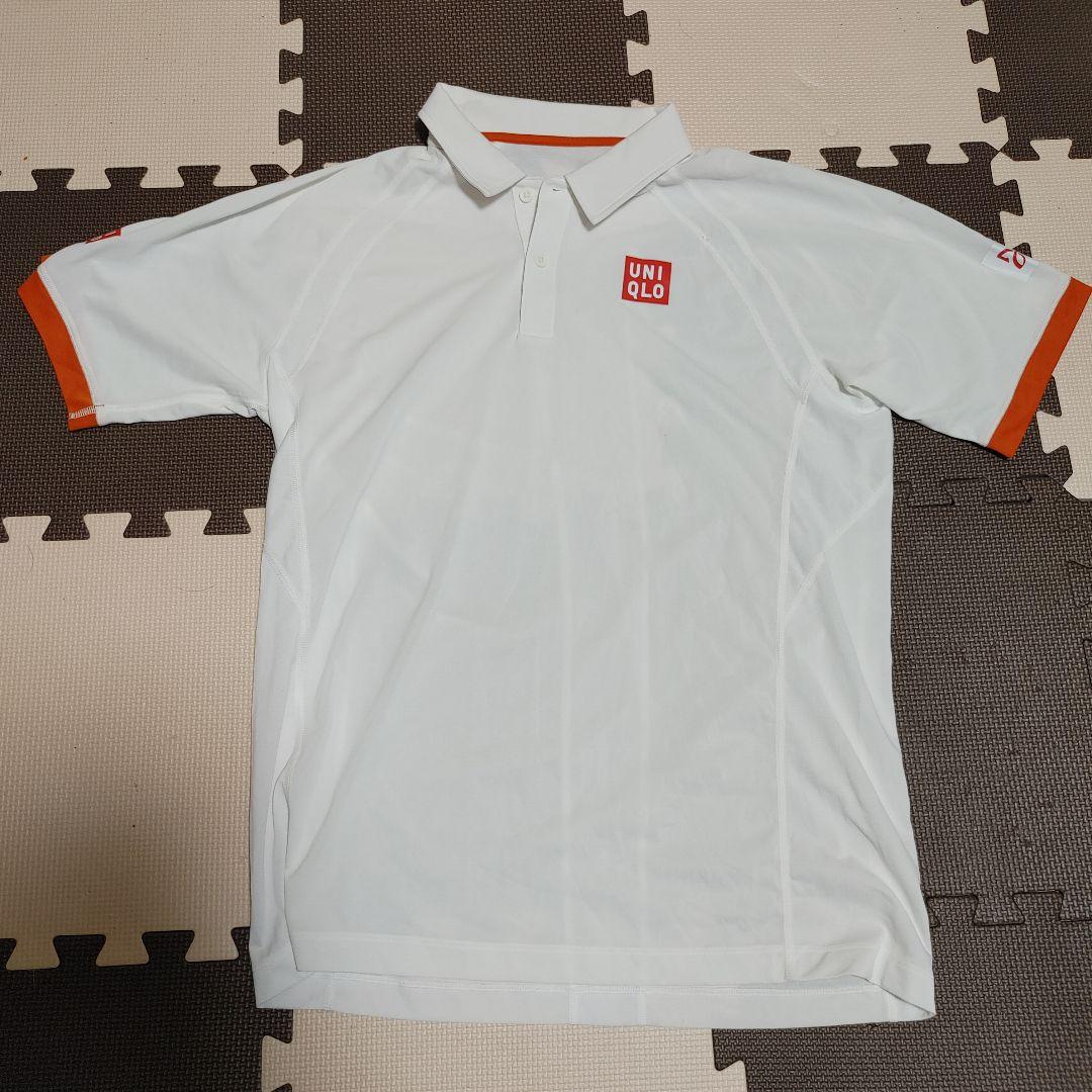 UNIQLO ユニクロ ロゴ付き ジョコビッチモデル ポロシャツ テニス