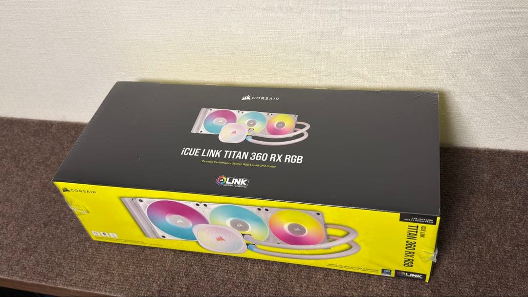 PC用ファン・クーラー CORSAIR iCUE LINK TITAN 360 RX RGB Amazon | CORSAIR iCUE LINK TITAN 360ラジエーター RX ARGBケース