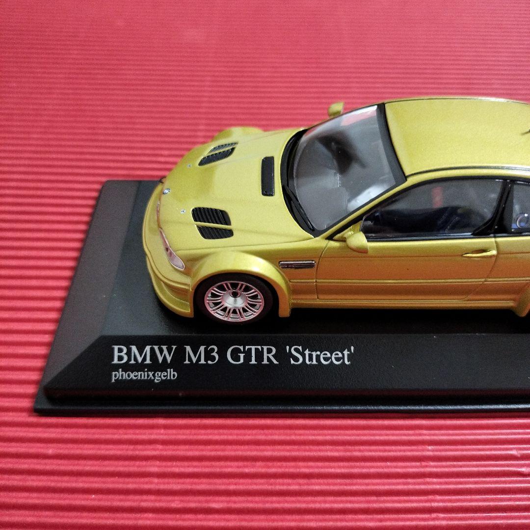 ミニチャンプス 1/43『BMW M3 GTR 'Street'』未開封品