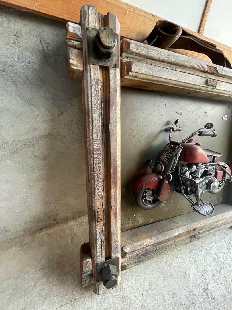 ビンテージ　ハーレー　ブリキ製　壁掛