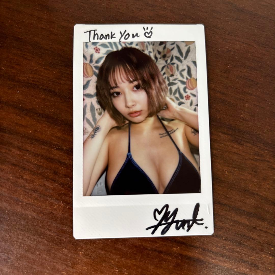 抽プレ　当選品　ぴょな　FRIDAY 2025/2 直筆サイン入りチェキ