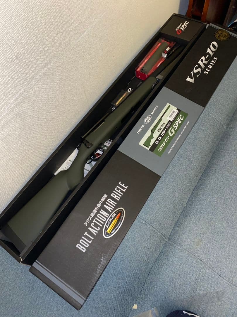 VSR-10 G-SPEC ODカラー 新品未使用 動作確認済み VSR-10 プロスナイパーバージョン Gスペック O.D.カラー - ボルト