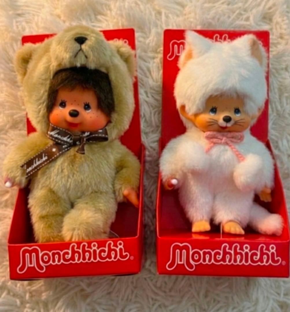 海外限定】モンチッチ 白い猫 ホワイトキャット テディベア - メルカリ