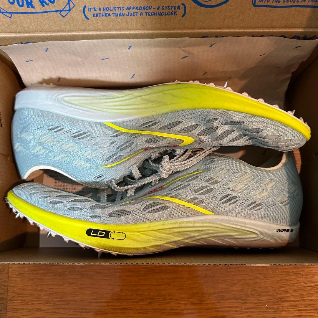 BROOKS Wire 8（ワイヤー8） 陸上スパイク 長距離用 25.5cm
