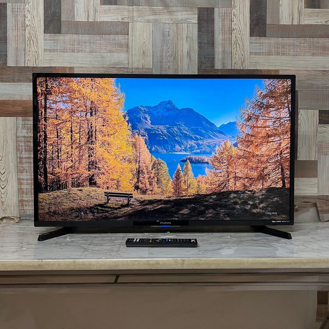 スポーツバカ☆大掃除中 受渡専用FUNAI 43V型4KTV 録画機能付YouT