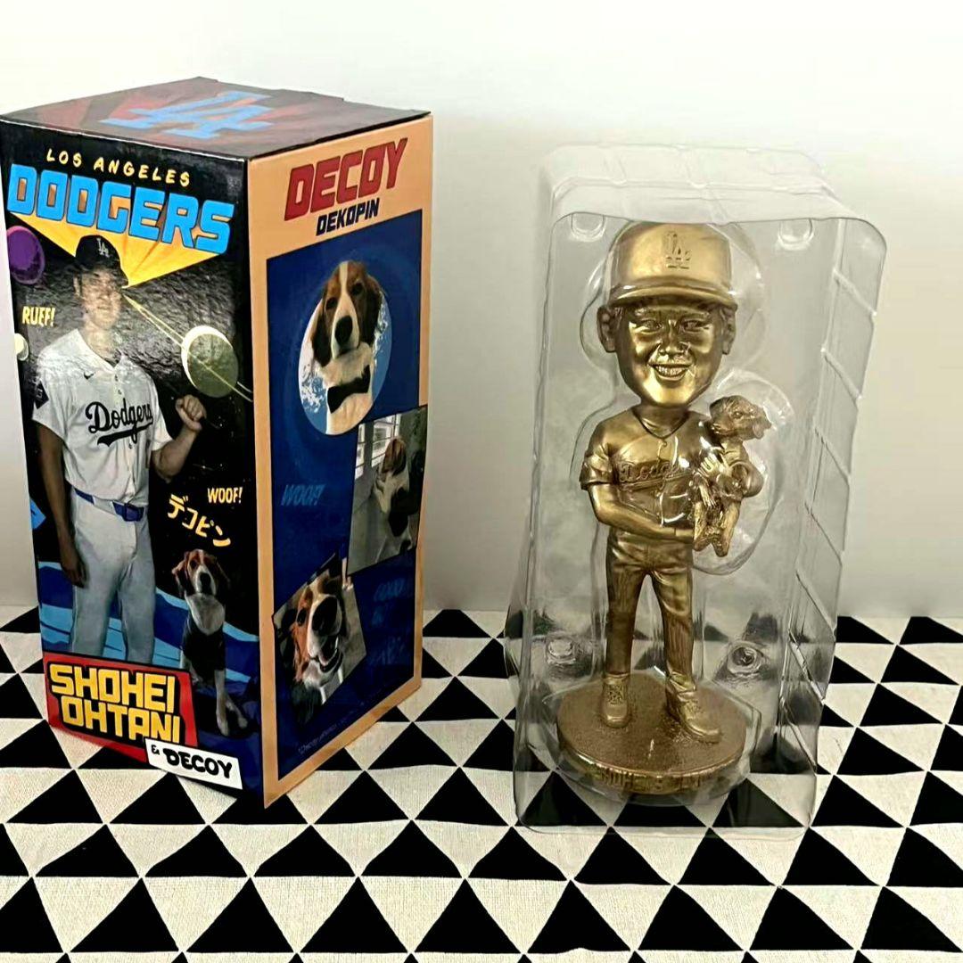 激レア 大谷翔平 デコピン ゴールド ボブルヘッド 来場者限定 - メルカリ