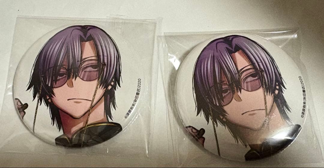 明日発送】桃源暗鬼 秋田書店 コミケ 缶バッジ 朽森紫苑 - メルカリ