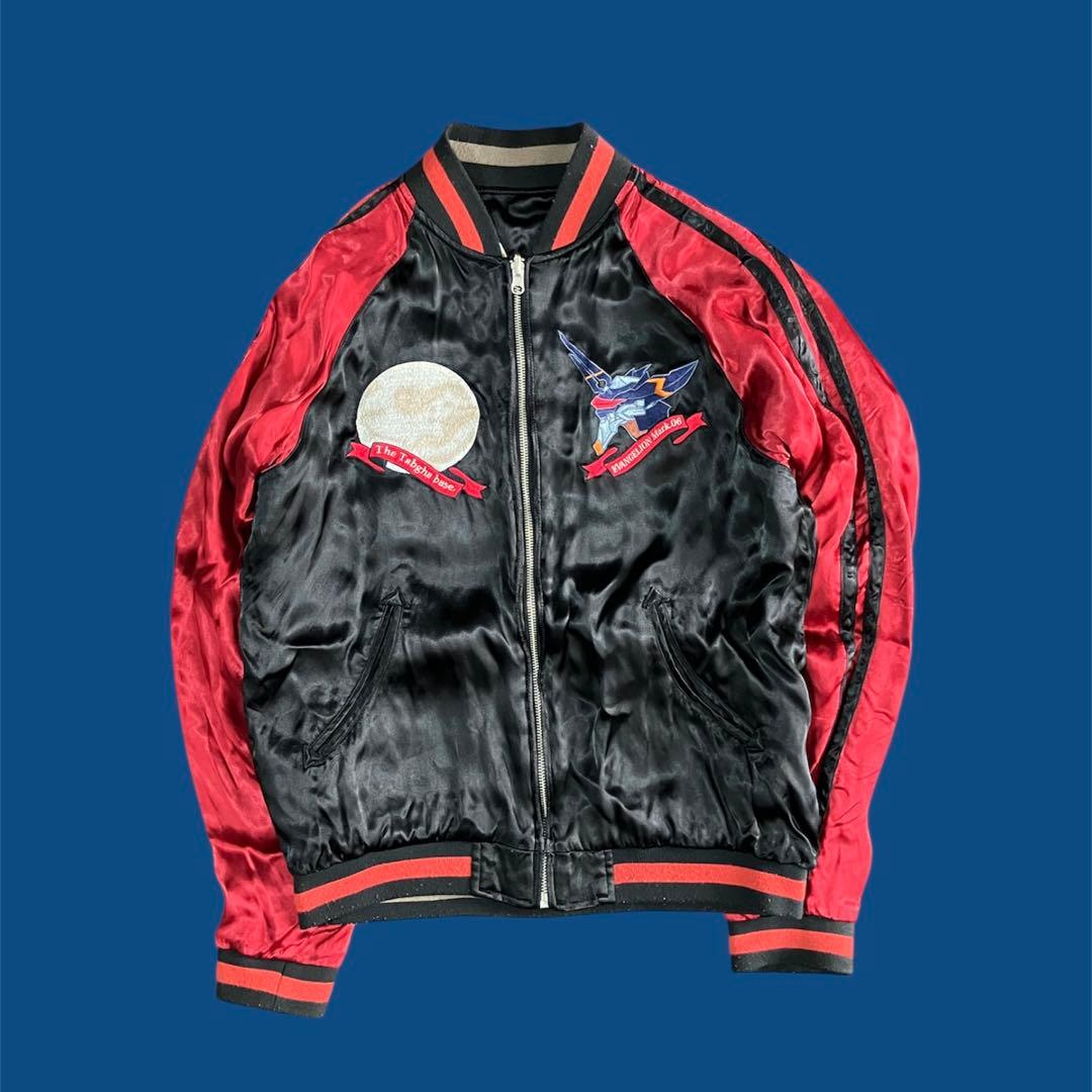 錦 エヴァンゲリオン スカジャン カヲル君 リバーシブル Lの通販はau