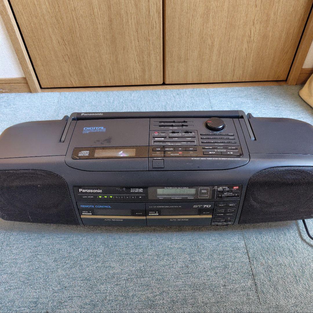Panasonic RX-DT70 動作品 ポータブルステレオシステム ラジカセ